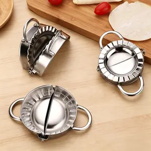 Creative Home Jiaozi Maker, DIY Jiaozi Tool, Thickened Pressed Mold, Efficient Jiaozi Making, Non-Stick Dough, Stainless Steel, Durable