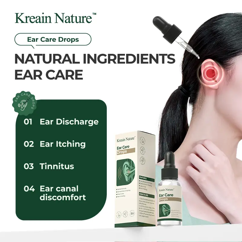 Kreain Nature 11 Meniere's Syndrome Ear Care – Contains Magnolia Biondii Bud & Carthamus Tinctorius Flower Extract to Relieve Tinnitus & Hearing Loss#DealsForYouDays#summerwins