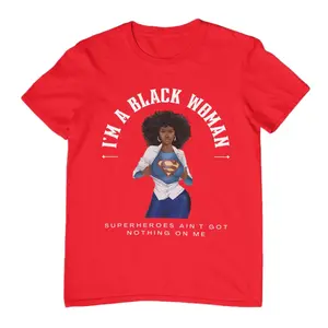 Black Super Woman Unisex Tee