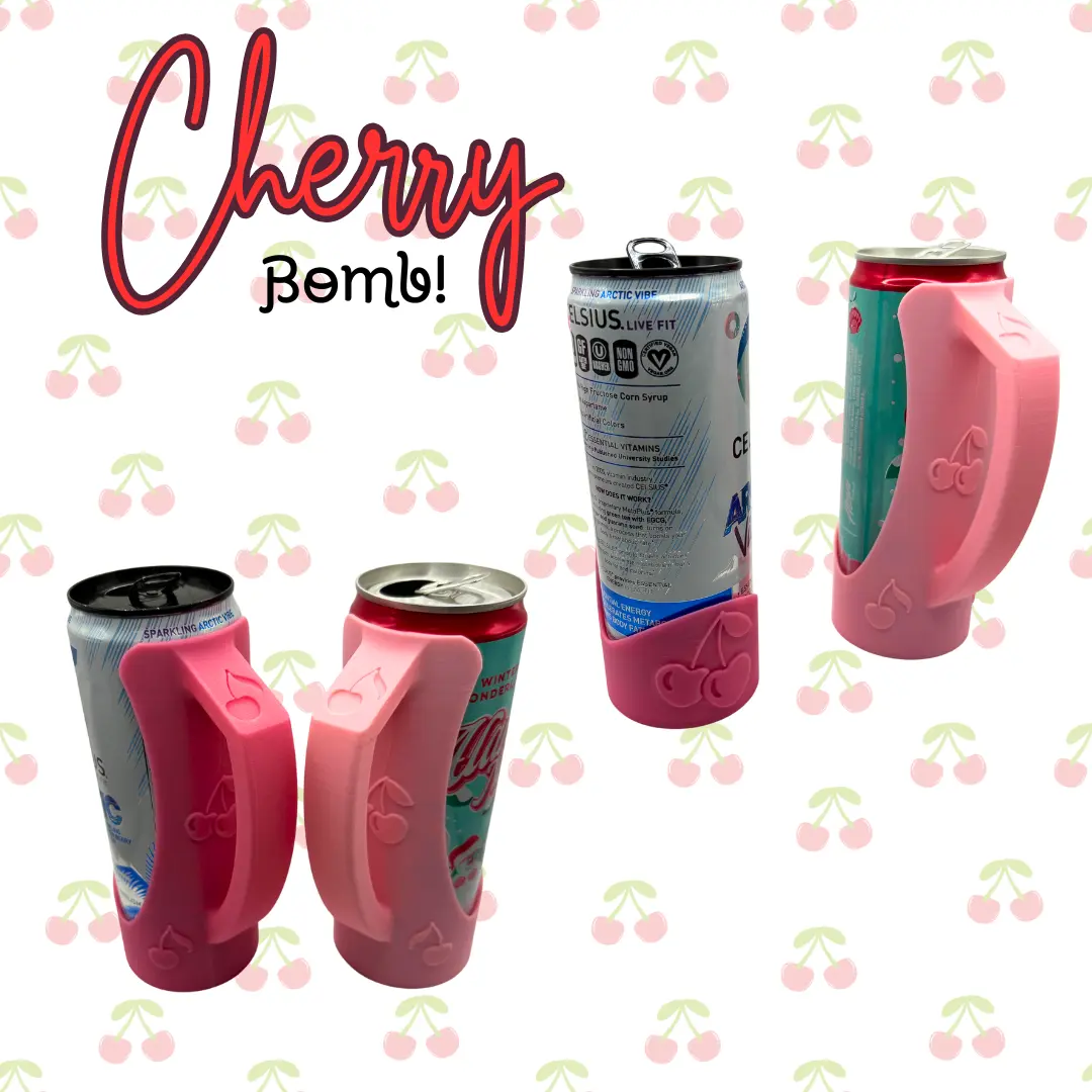 12oz Slim Can Clutch Customizable Can Holder for Red Bull Alani