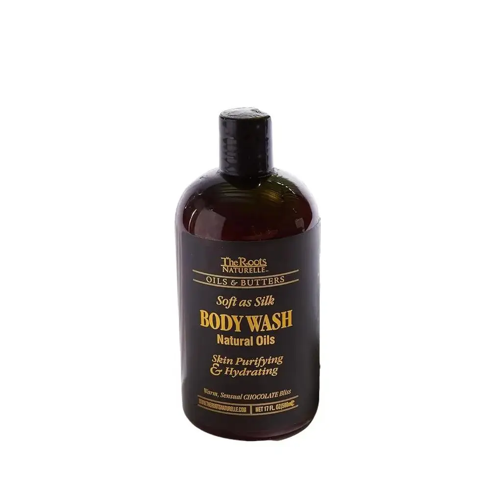 Chocolate Body Wash | Soft as Silk | Skin Purifying & Hydrating | Warm, Sensual Chocolate Scented | 17 oz
