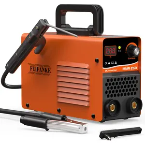 FEIFANKE MMA 250A welder machine with 110v,  Stick Welder,IGBT inverter arc welding machine with LED Display Digital ,Portable ARC Welder chiristmas gift for man,