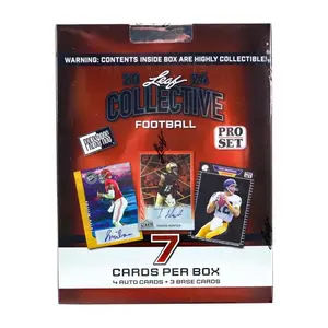 2024 Leaf Collective Football Hobby Box NFL Emanate