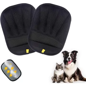 AIR U 1PC Pet Hair Removal Glove Electrostatic Pet Hair Removal Gloves Upgrade Efficient Grooming Gloves for Pet Hair Clothing Couch Furniture Carpet Car Seat