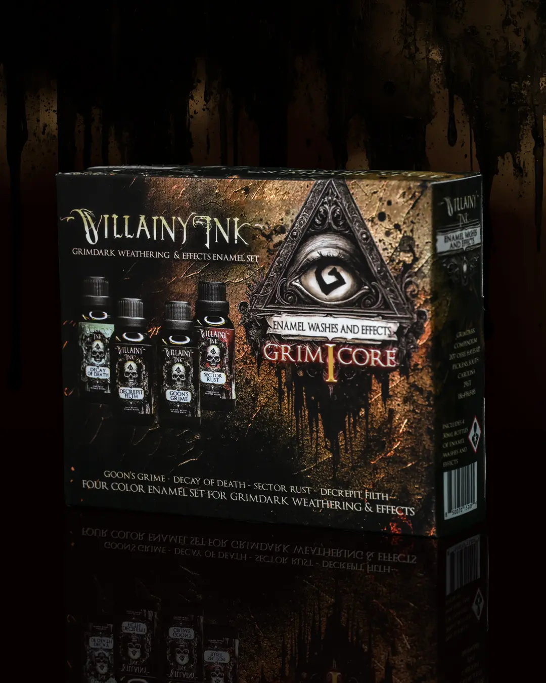 Villainy Ink Enamels Grim Core Set 1 Villainy Ink Enamels Grim Core Set 1