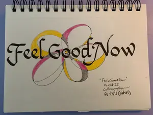 "Feel Good Now" ~ colliegraphy ~ original