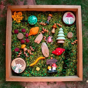 Mushroom Sensory Bin Mushroom Sensory Bin
