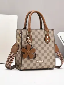 Fashion Retro Crossbody Handbag, Multi-Functional Large Capacity Shoulder Bag, Stylish Design, Versatile Lightweight Travel Bag