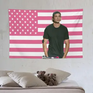 Tom Art Welling Tapestry poster concert banner bedroom living room sofa dormitory bedside wall decoration painting