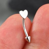 S925 Silver Heart Ring