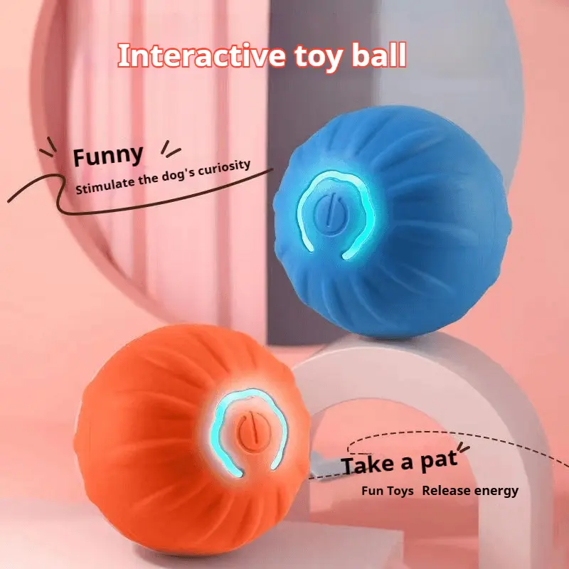 Vibrating Dog Ball,Automatic Moving Dog Toy Ball,Vibrating Ball for Dogs for Small, Medium, Large Dogs