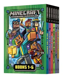 Minecraft Woodsword Chronicles: The Complete Series: Books 1-6 (Minecraft Woodsword Chronicles) -- Nick Eliopulos - Hardcover