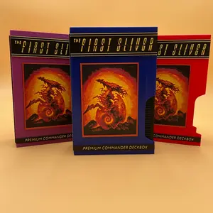 MTG First Sliver VHS Tape Deck Box | Magic the Gathering | EDH | 100 Card | Fable Forged Workshop