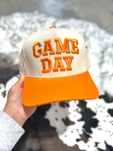 Game Day Orange/Natural Trucker Hat