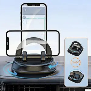Upgraded Car Dashboard Phone Holder Suction Cup Mount, Universal Mobile Stand for Cars, Car Cellphone Mount, No Scratch Installation, Enhanced Hands-Free Use, Cell Phone Car Mount, Cell Phone Holders
