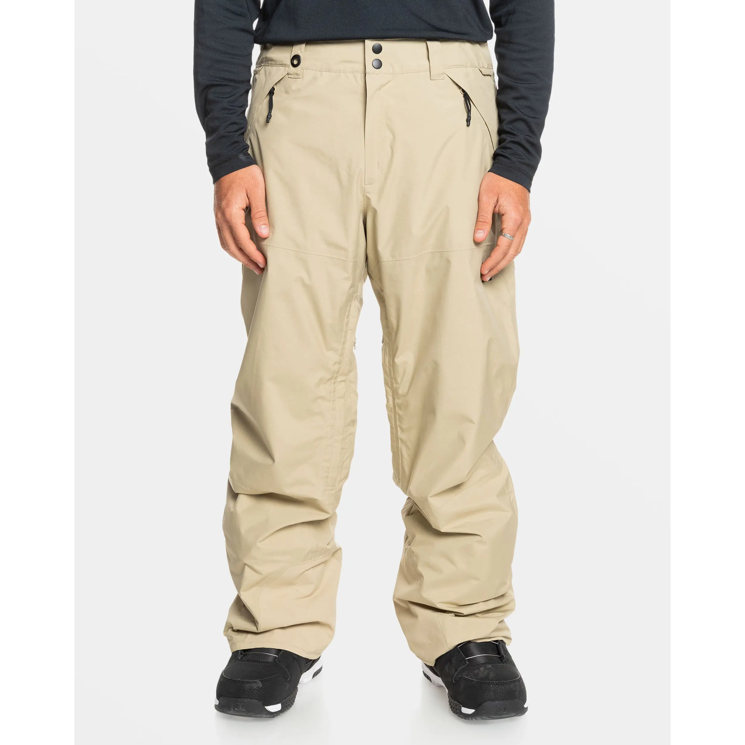 Quiksilver | Mission Gore-Tex Snow Pants | Men's Breathable Lightweight | Everyday Wear & Casual Streetwear
