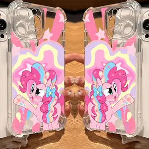Popular movie My Little Pony Phone Case Protective Suitable for iPhone 17 16e 16 15 14 13 12 11 Mini Pro Max Air X XR XSMAX 8 7 Plus Anti Fall Shockproof Transparent Soft Back Cover