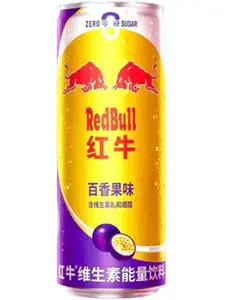 Red Bull Honey Passionfruit Energy Drink (Zero Sugar, NO Carbonation)