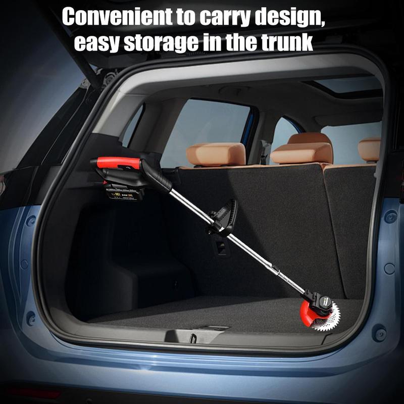 Cordless Electric Weed Eater 3-in-1, Lightweight Grass Trimmer with 2 Batteries, Stringless Lawn Edger & Brush Cutter for Yard and Garden,for Valentine’s Day Gift