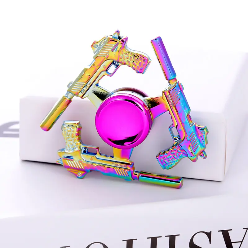 Colorful Silent Pistol in Floating Box