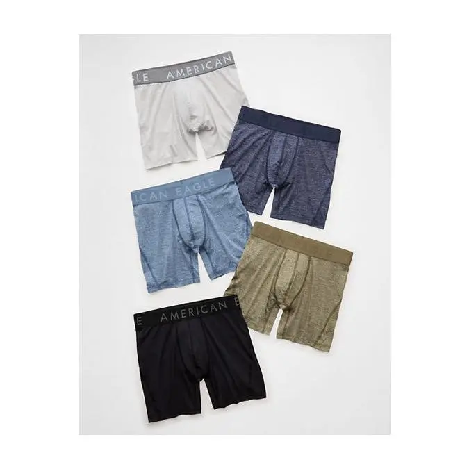 AEO Men's 6" Flex Boxer Brief 5-Pack