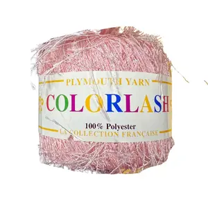 Plymouth Yarn - Colorlash Eyelash Yarn (One 50 g Ball) 100% Polyester - Approx. 220 yards | Hand Wash -  Made in France