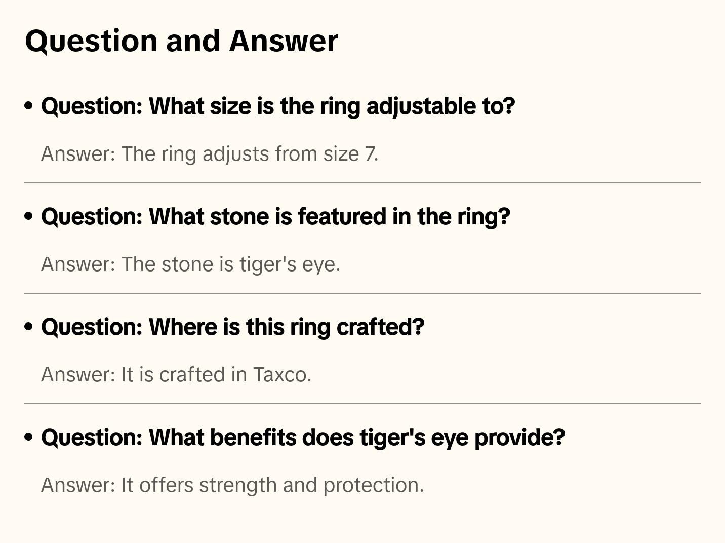 Golden Vigil - Tiger's Eye 925 Silver Adjustable Ring