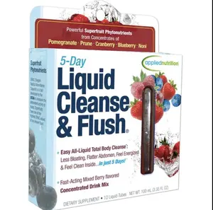 5 Day Liquid Cleanse and Flush for Comfort Natural Dietary Supplement/ Optimum Fitness