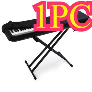 88-key/61-key multi-size optional electronic piano dust cover, piano keyboard dust cover, electronic keyboard protection, full-coverage drawstring lock design, suitable for 61 and 88 keys, durable material