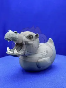 Hippo - Jeep Ducking Character for Collectors - PVC Free, Unisex, Fun and Nostalgic Design