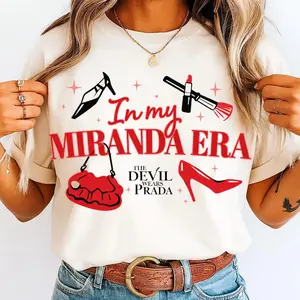 The Devil Wears Prada 2 Tee, Fashion Boss Lady Graphic Tee, Gift For Women and Man Unisex T-Shirt, Miranda Priestly Shirt for her