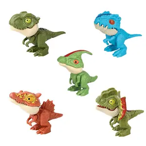 Jurassic World Random 5-Piece Finger-Biting Dinosaur Toy Set |   Painless, Movable Mouth, for Ages 3+ |   Perfect Birthday Gifts, Easter Basket & Easter Egg Stuffers