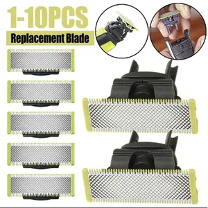 Replacement Blade Set for Oneblade Small T Razor Head Qp210/50 2523 2630 2527qp652, Mustache Razor Accessories, Shaver Attachments, Perfect Gift for Men