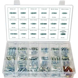 Brake Caliper & Wheel Cylinder Bleeder Screw Nipple Kit (90pcs) - Comprehensive Assortment