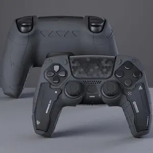 P-L Tactical PS5 Controller Skin Set for Black Myth: Wukong, Anti-Slip Silicone Protective Cover with 2 Thumb Grip Caps & 2 Stickers
