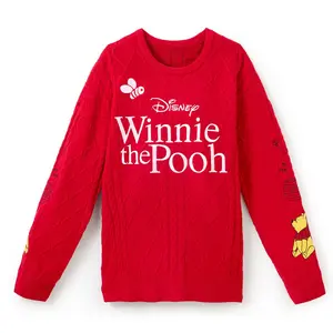 Disney Store Winnie the Pooh Cable-Knit Sweater for Adults – Exclusive