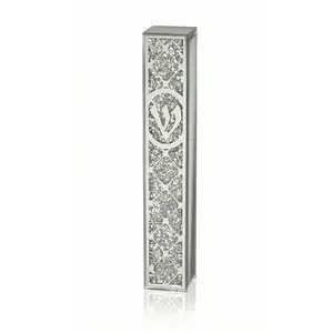 Diamonds Glass Mezuzah