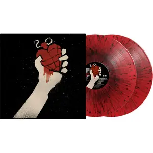 Green Day - American Idiot (20th Anniversary Red & Black Splatter 2LP)  [VINYL RECORD - LP] Black, Colored Vinyl, Red, Anniversary Ed