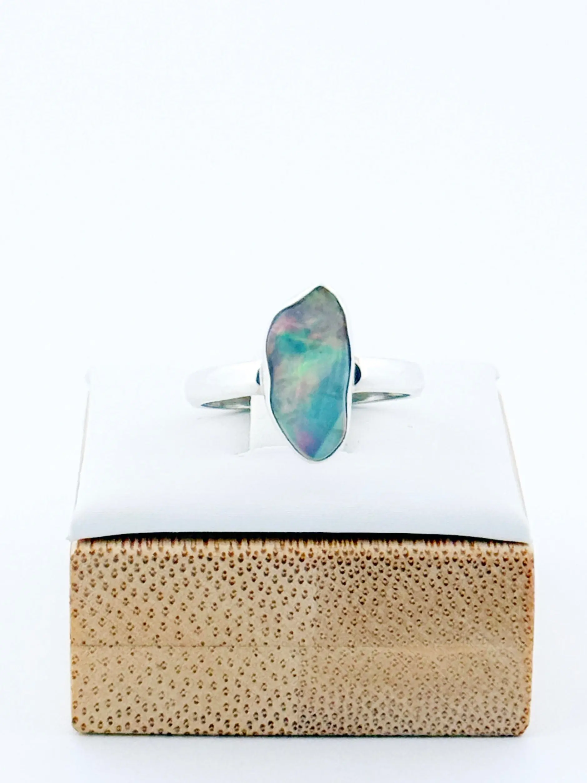 Ethiopian Fire Opal Ring
