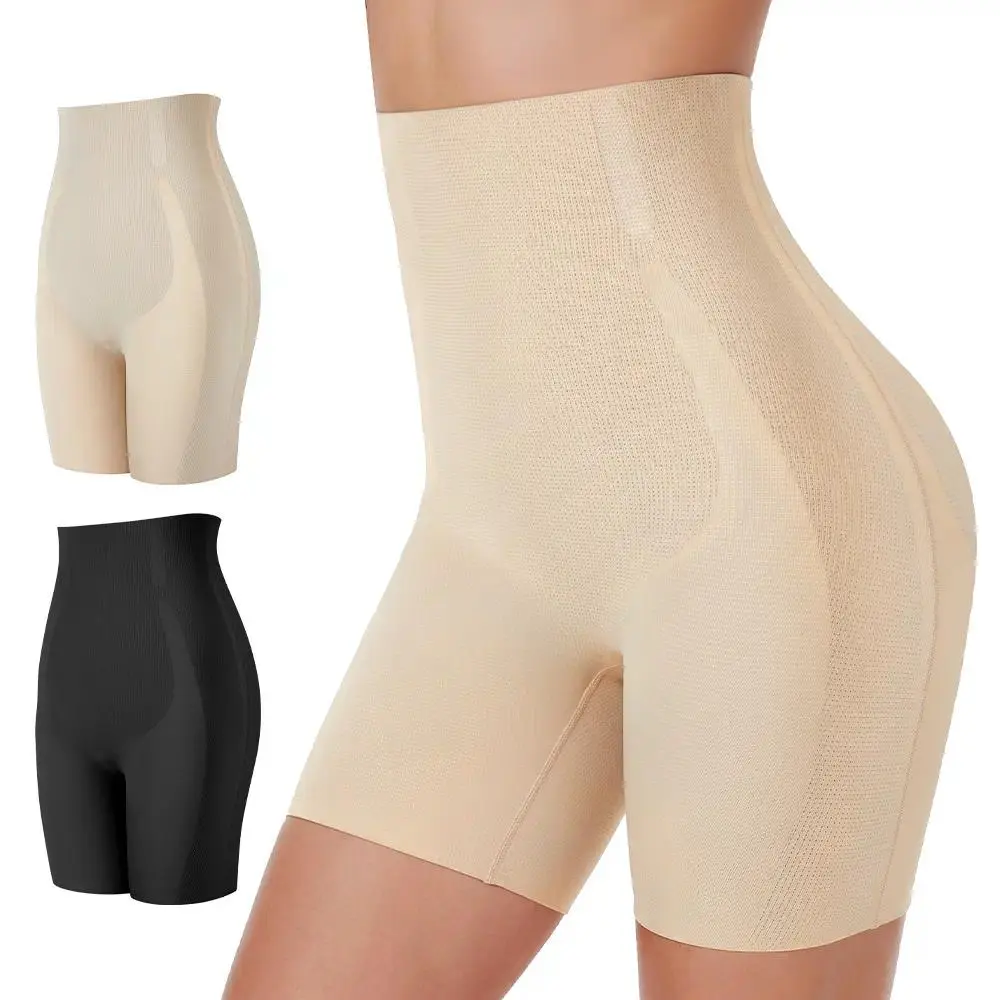 Women High Waisted Seamless Shapewear Shorts Tummy Control Butt Lift Faja Body Shaper Breathable Slimming High Waist Shaping Shorts with Built-in Crotch Invisible Fit for Everyday Wear #SummerWins#TikTokShopDealsforYouDays