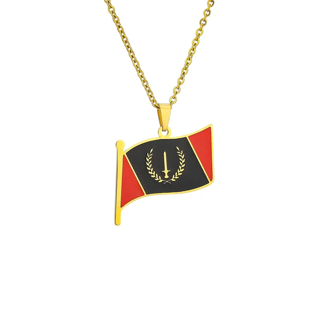 Modern Geometric Pendant Necklace, Casual Black Unisex Sweater Chain, Matching Pair Accessory for Daily Wear, Chains, Metal Coated, Pendant Charm