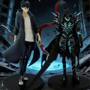 Solo Leveling-Shun Beru Lgris Anime Figurine Collectible Decorative Toy For Car Desk Home Decor PVC Figurine Statue Or Fan's Gifts Collectible Gift Decorative Item Suitable For Computer Case