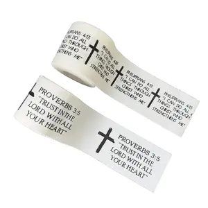 2Pcs Christian Athletic Tape 2IN x 23FT, Zinc Oxide Cotton Sports Tape, Cross Religious Bible Verse Wristband Tape, Breathable Flexible Athletic Accessory, Ideal for Tennis Gym Outdoor Sports, Religious Christian Gift for Men Women
