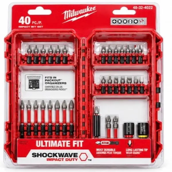 Impact bit set 40 pc