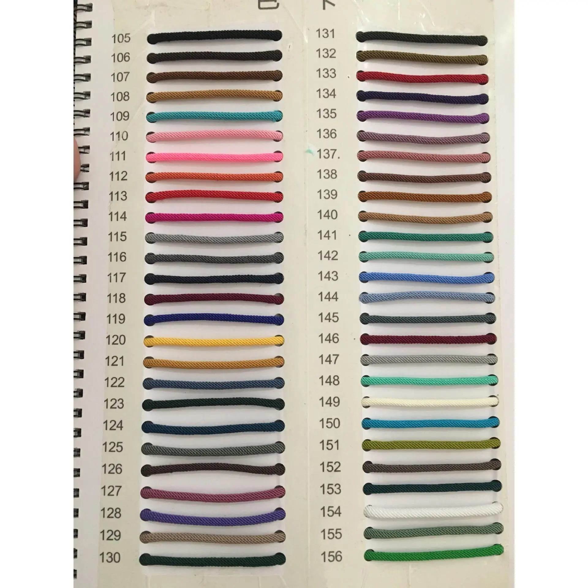 Other color note color number or contact