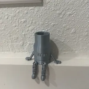 10mm socket buddy - flexi toys - funny toys - 10mm socket - 3d oddities - articulating action figures