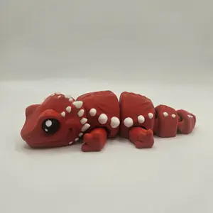 Bearded Dragon | 3D Printed Articulating Flexi Fidget