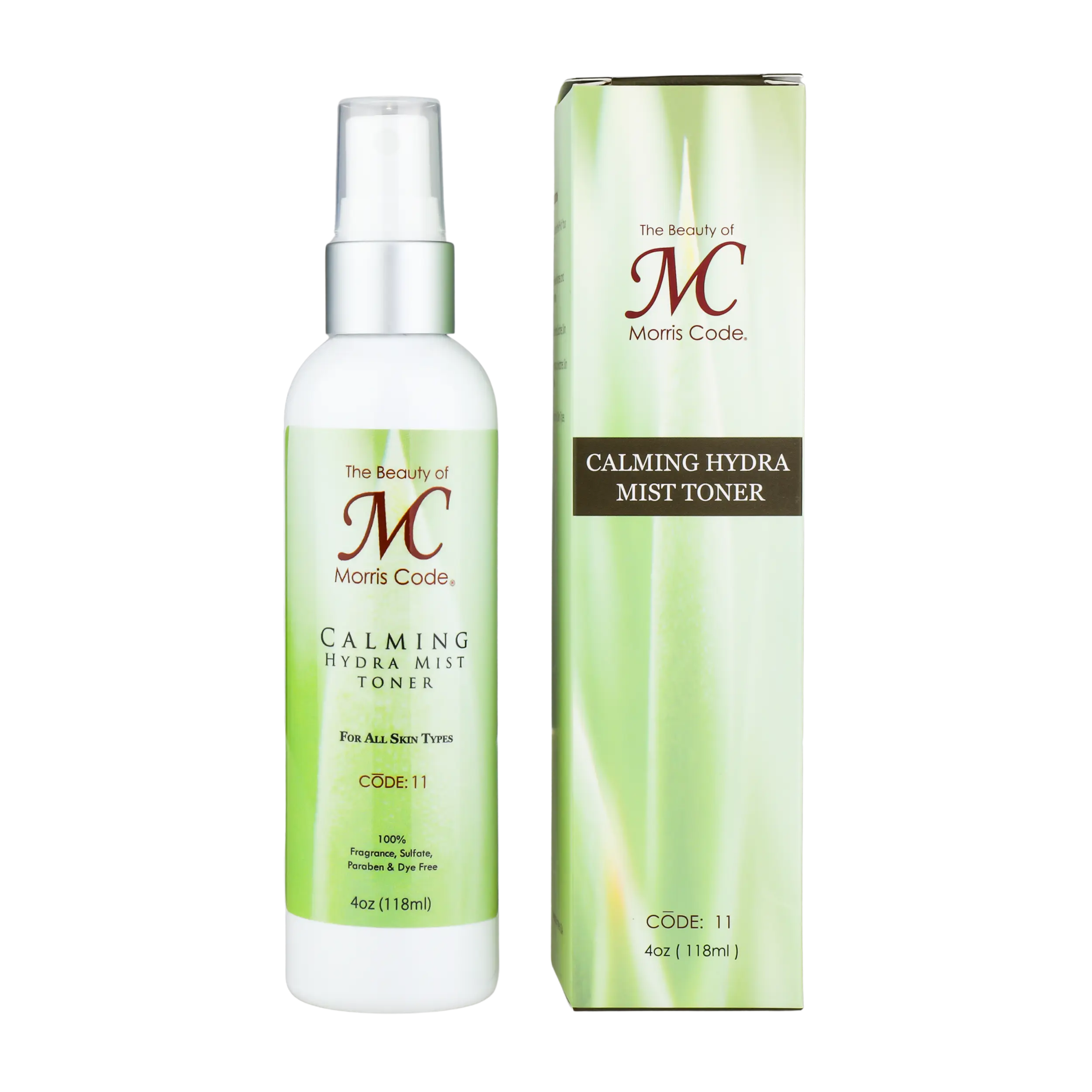 Morris Code Beauty Calming Hydra Mist Toner 4oz