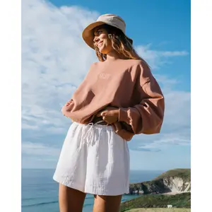 Wanderer Woven Short - Salt Crystal