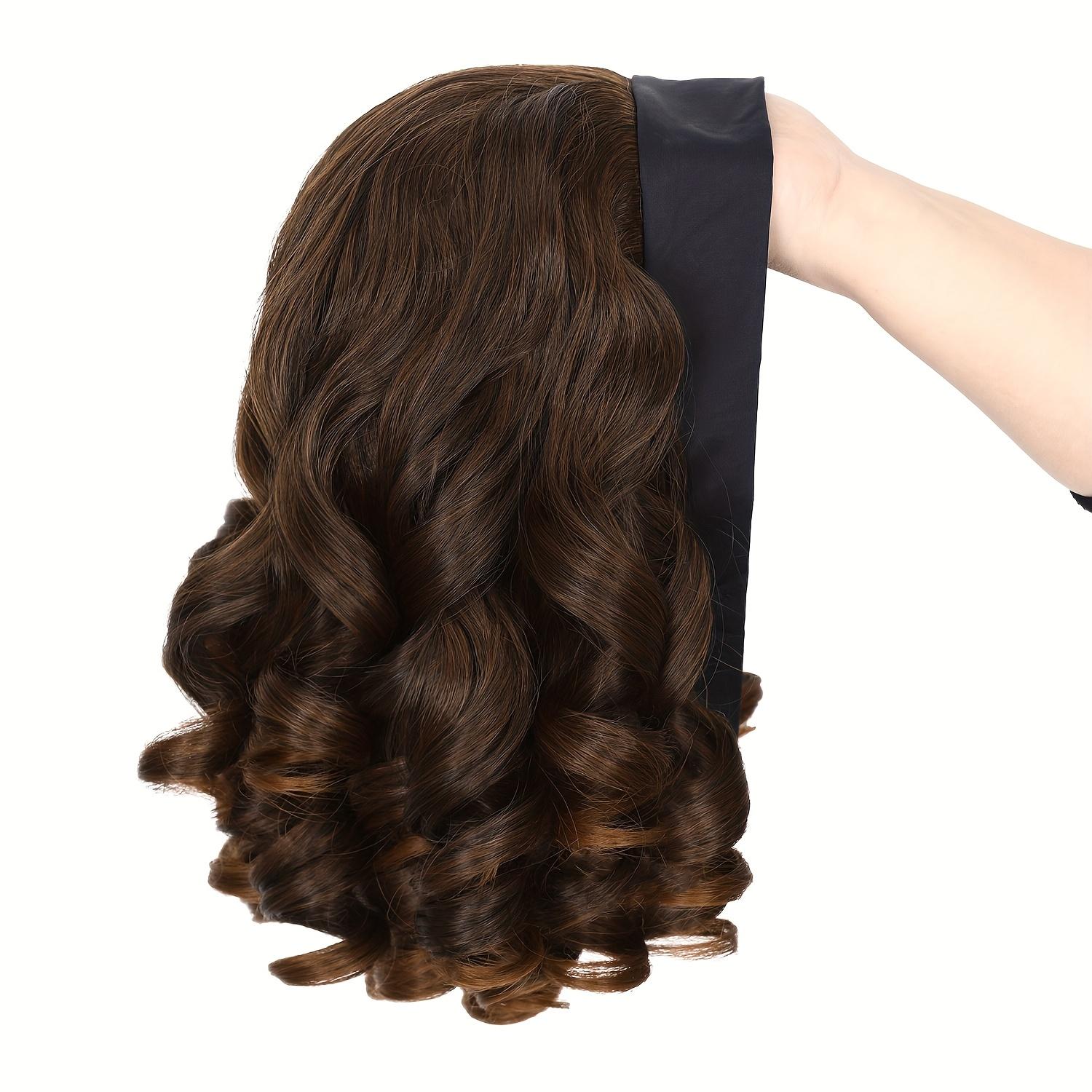 Headband Curly Wigs for Synthetic Wig for Daily & Party Wear for Daily Party, Christmas, Cosplay, Parties, Etc.